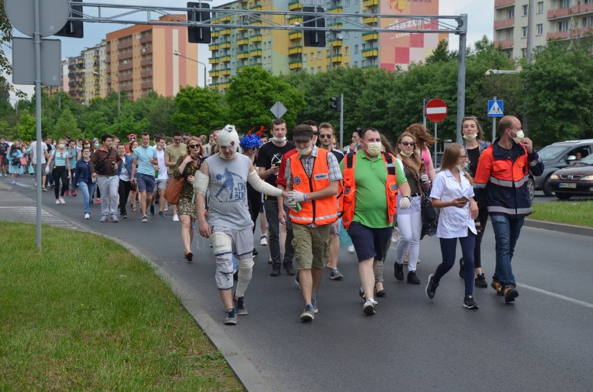 Juwenalia 2017 w Radomiu - korowód studentów.