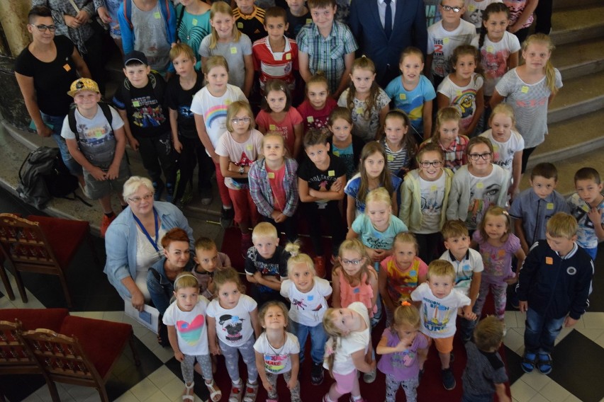 Wizyta dzieci w Śląskim Urzędzie Wojewódzkim