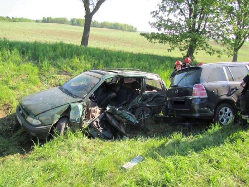wypadek w miejscowości Koleśniki