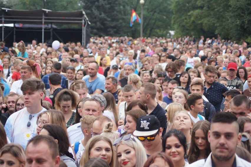 Koncert Dawida Kwiatkowskiego w Radomsku podczas Dożynek...