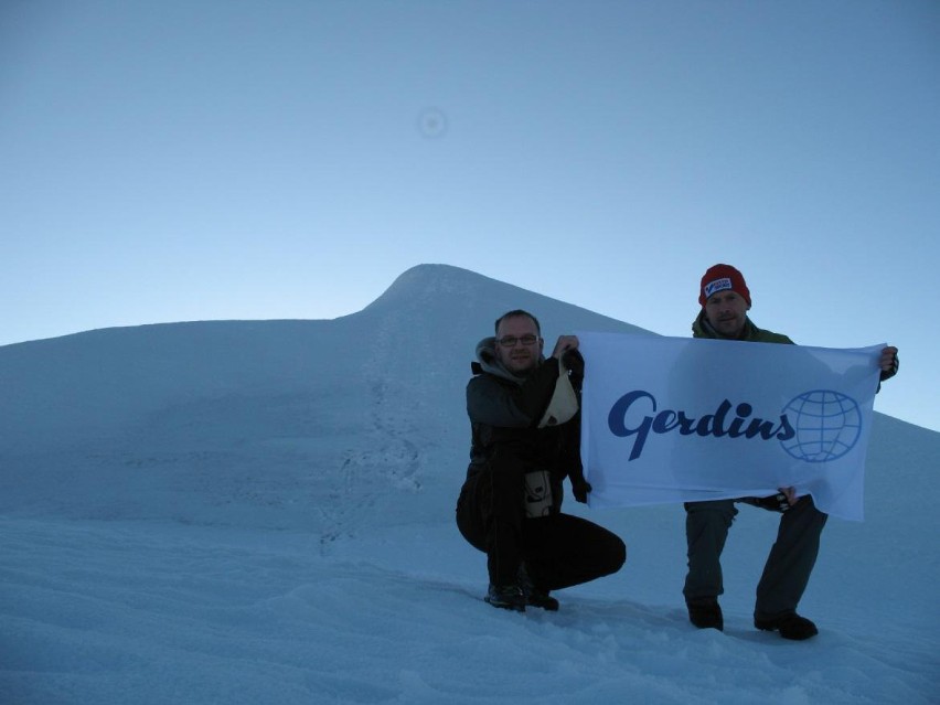 Pracownicy firmy Gerdins zdobyli szczyt Szwecji - zobacz ZDJĘCIA