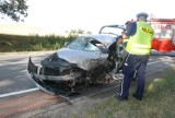 Śmiertelny wypadek w Gniszewie - kierowca zginął po zderzeniu z autobusem