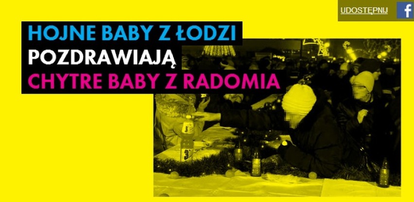 W aplikacji "Łódź pozdrawia" na facebooku można ułożyć własny slogan promujący miasto.