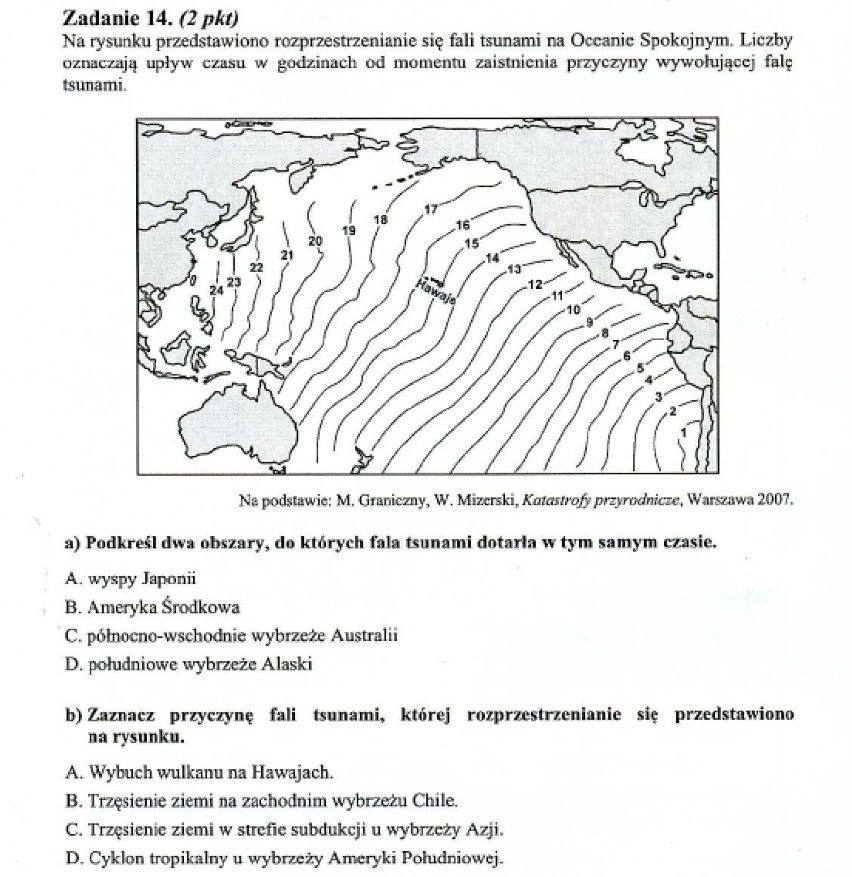 Geografia matura 2014