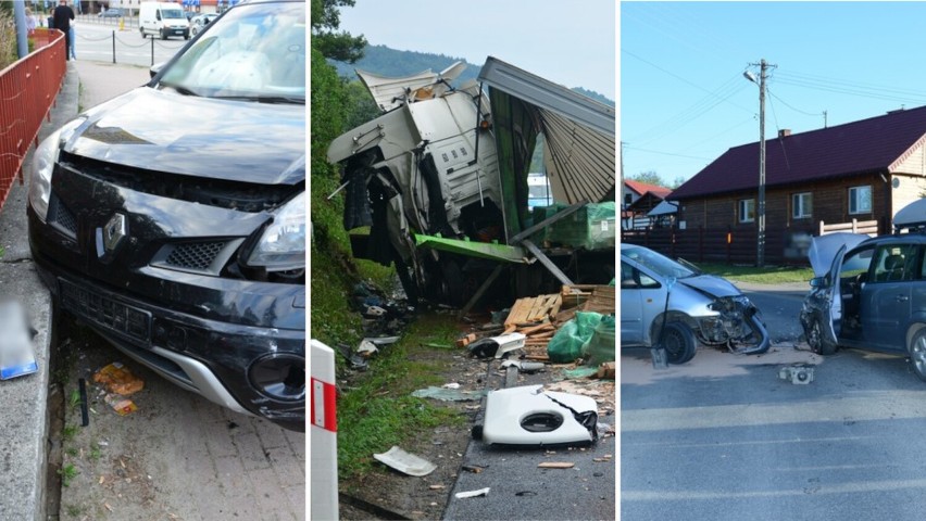 Wypadki i kolizje w Krośnie i powiecie krośnieńskim. Gdzie najczęściej do nich dochodziło? 