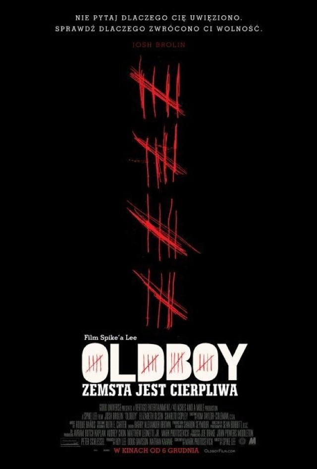 Plakat filmu "Oldboy. Zemsta jest cierpliwa"