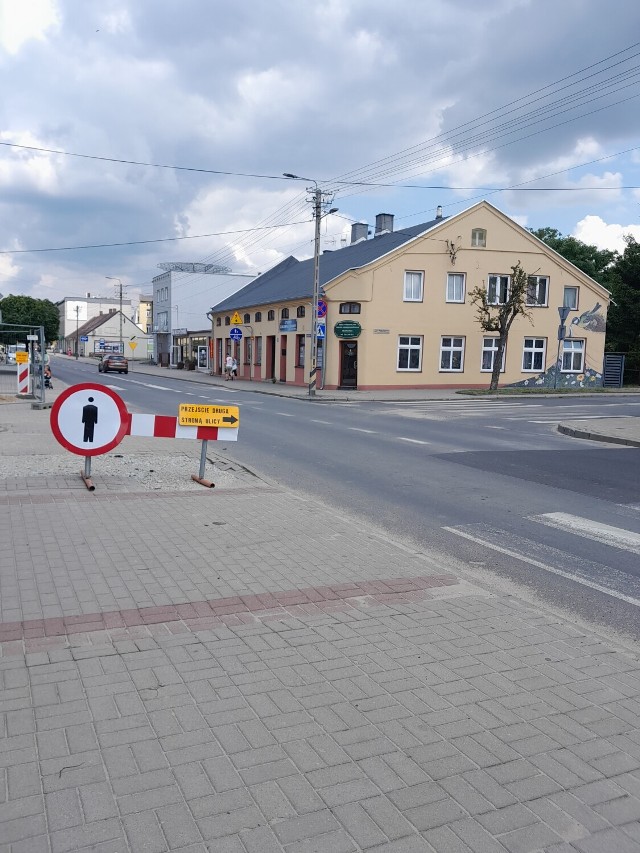 Przejezdne jest już skrzyżowanie ulic Złotnickiego i Kościelnej, które było zamknięte przez 3 tygodnie