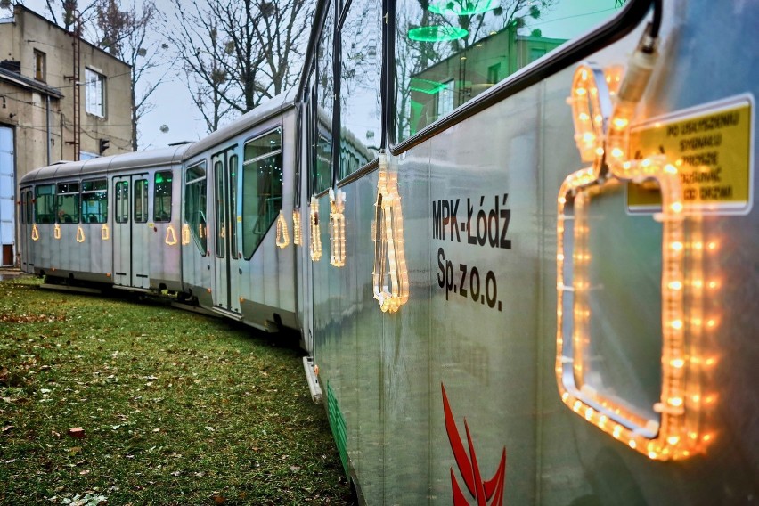 Na ulice Łodzi wyjadą Mikołajkowe tramwaje linii M! [FOTO]