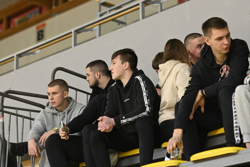 Kibice na meczu Futsal Świecie - Bonito Helios Białystok. Zobacz zdjęcia