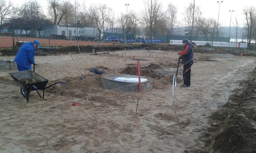 Polonia Chodzież: Na stadionie ruszyła budowa szatni