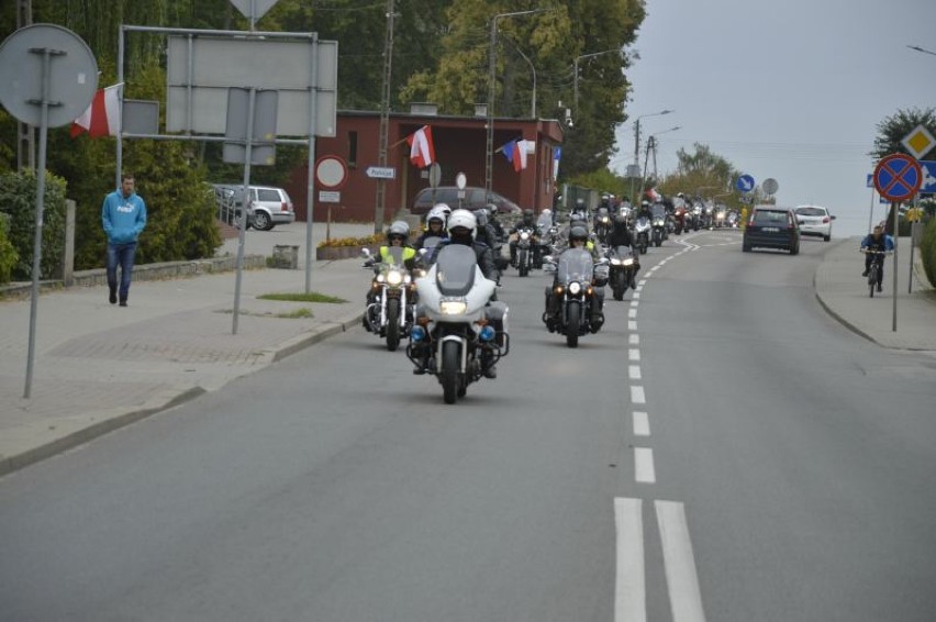 Parada motocykli w Sztumie