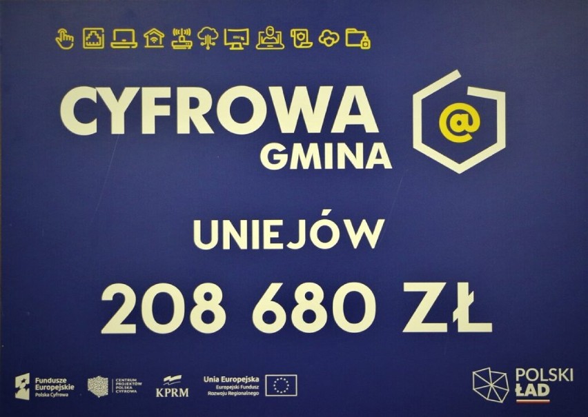 „Cyfrowa gmina”. 200 tys. zł dla Uniejowa z rządowego programu ZDJĘCIA