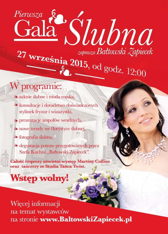 Gala Ślubna - Bałtów, 27 września 2015.