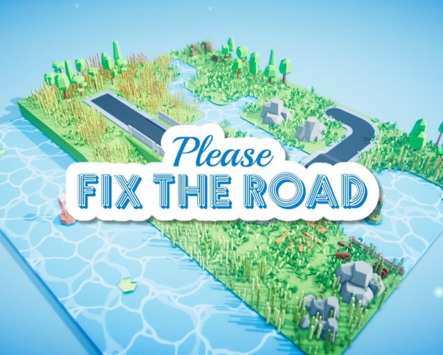 Please Fix The Road zapowiada się relaksująco i ładnie, a twórca przygotował - wersję piracką gry.