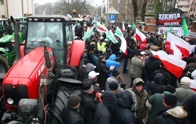 Rolnicy wrócą protestować do Szczecina