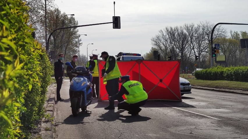 Śledczy wyjaśniają, czy na Al. Kopernika w Piotrkowie doszło...