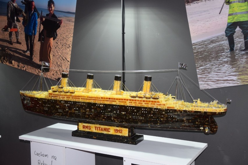 Rekordowy statek z bursztynu. Model trafił do Księgi Rekordów Guinnessa