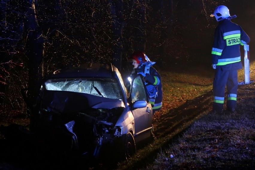 Wypadek na DK 3 w Polkowicach. Osiem osób poszkodowanych.  AKTUALIZACJA