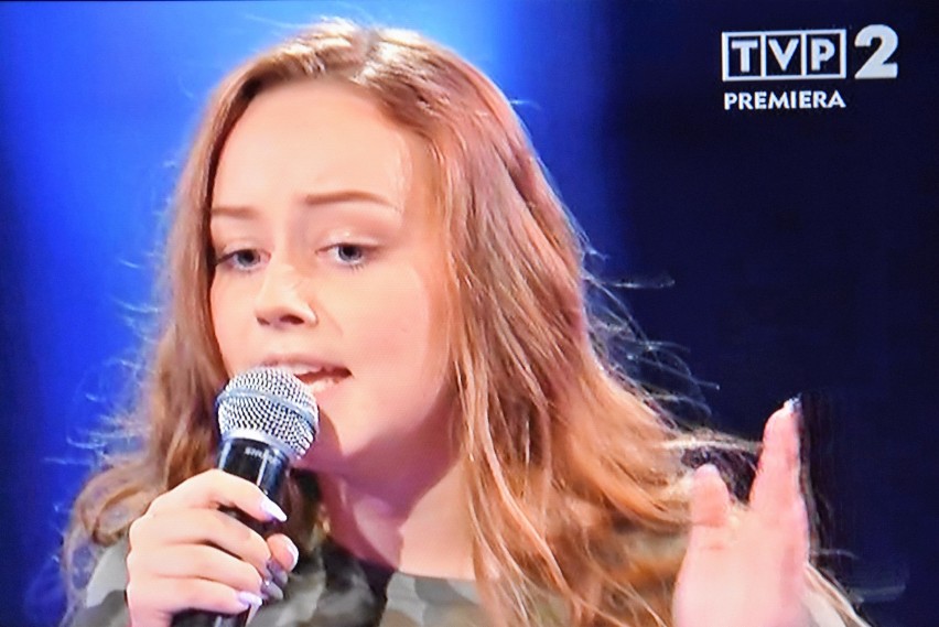 Hania Lasota z Rydułtów w The Voice Kids idealnie panuje nad głosem. Dawid Kwiatkowski ją wybrał ale ostatecznie nie idzie do finału