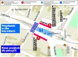 Wrocław: Komunikacyjne zmiany na placu Jana Pawła II