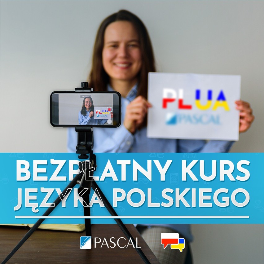 Pomoc dla Ukrainy. Szkoła Pascal organizuje bezpłatny kurs języka polskiego online