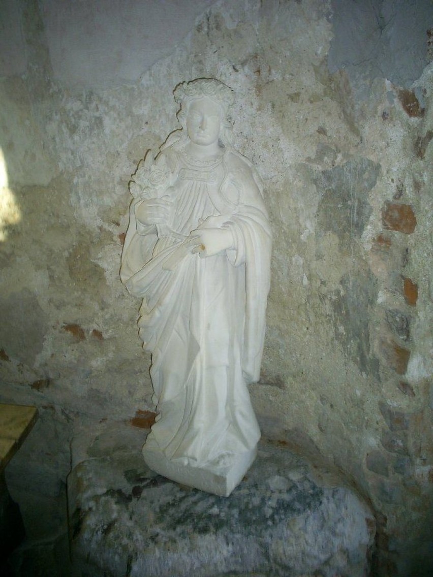 Figura stojąca w kościele.Fot. Dorota Michalczak