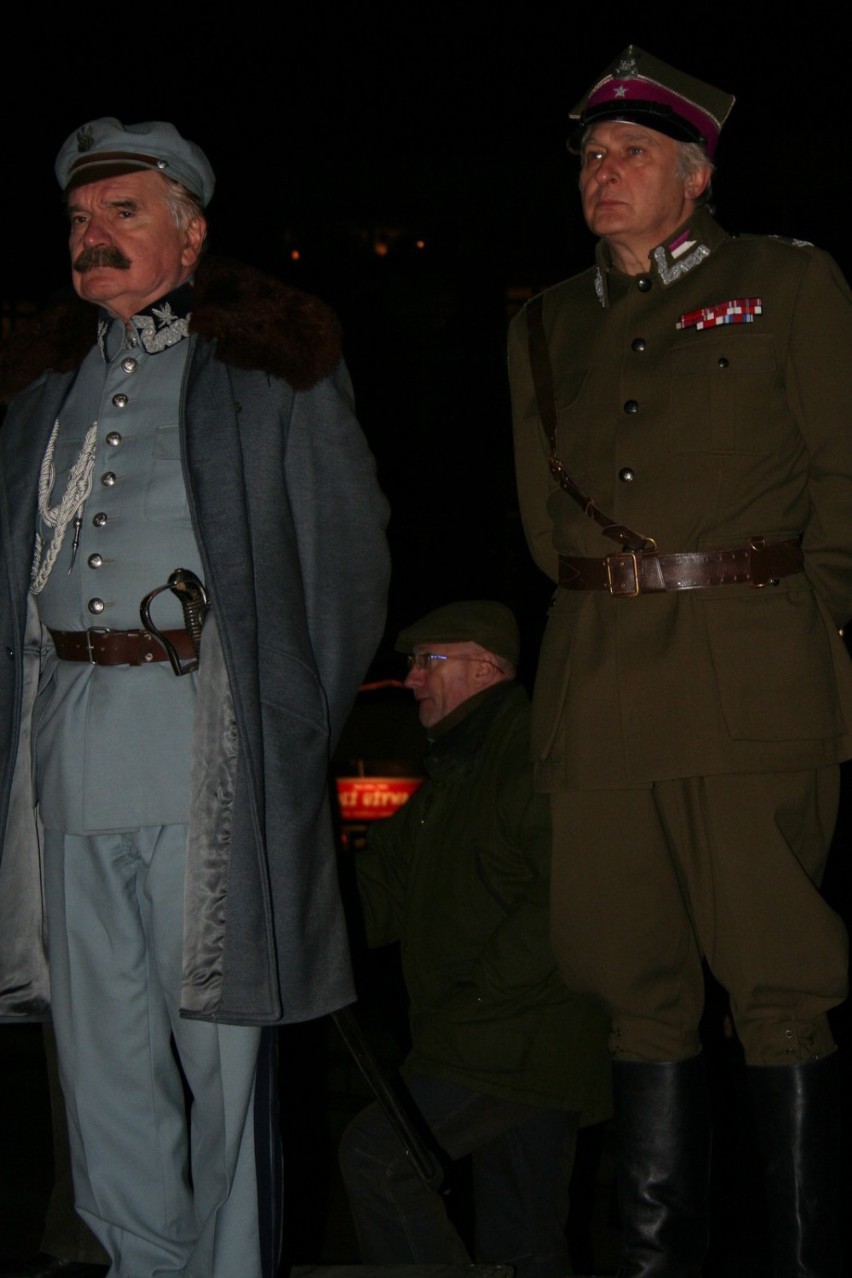 Marszałek ze swoim adiutantem | fot. B. Stawowski