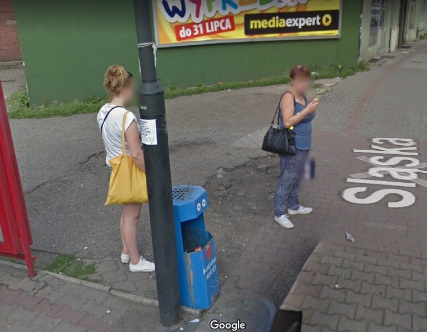 Oto zdjęcia mieszkańców Siemianowic Śląskich na Google Street View. Odnajdujecie się nich?