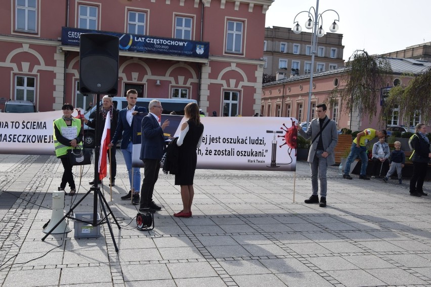 Częstochowski Marsz o Wolność został rozwiązany już na Placu...