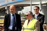 Minister środowiska w Toruniu. Odwiedził budowę nowego mostu