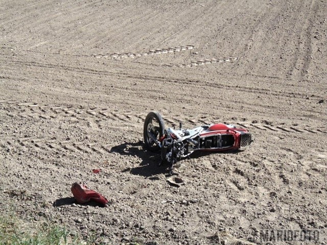 39-letniego motocyklisty nie udało się uratować.
