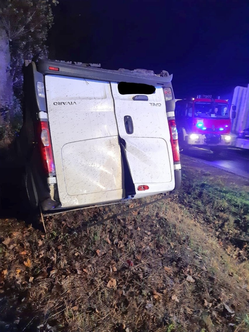 Tragiczny wypadek na trasie Grabik-Drożków. Nie żyje młody mężczyzna!