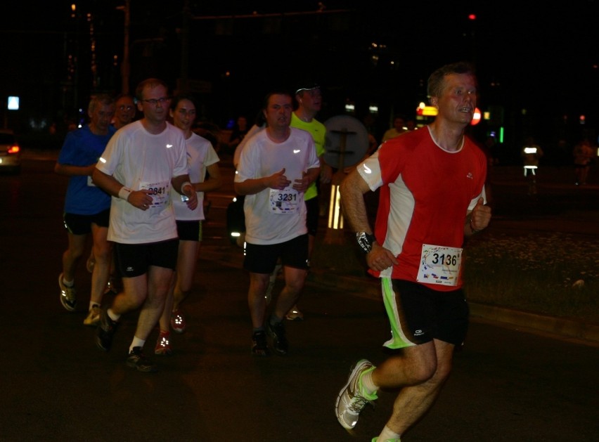 Nocny półmaraton we Wrocławiu - nielegalny