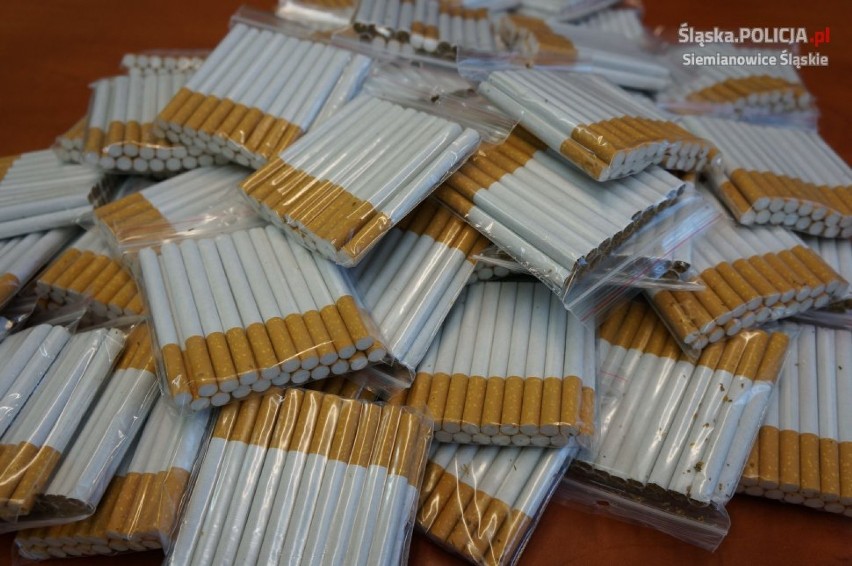 27-letni mężczyzna miał 1300 sztuk papierosów bez polskich znaków akcyzy