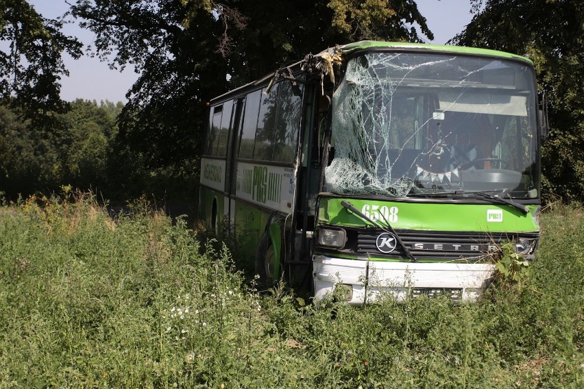 Wypadek w Darzlubiu - sierpień 2015