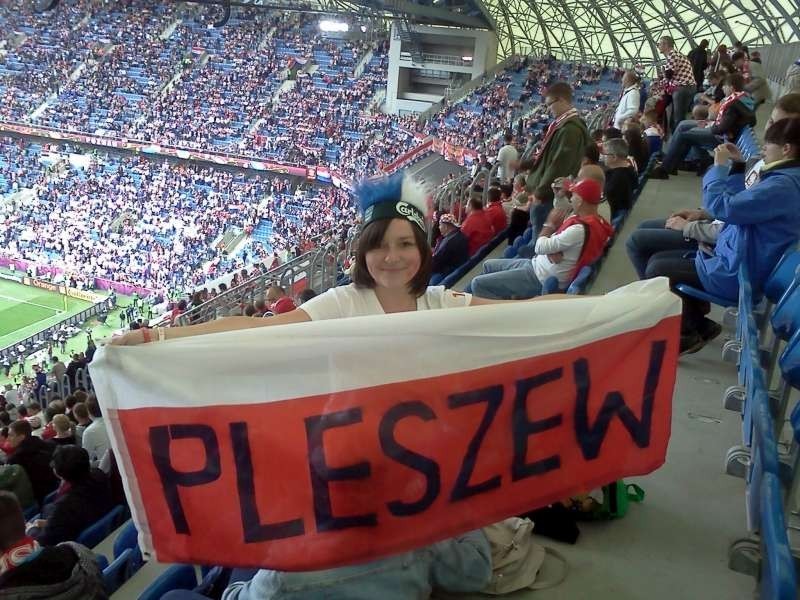 Pleszewianie na meczu Włochy: Chorwacja