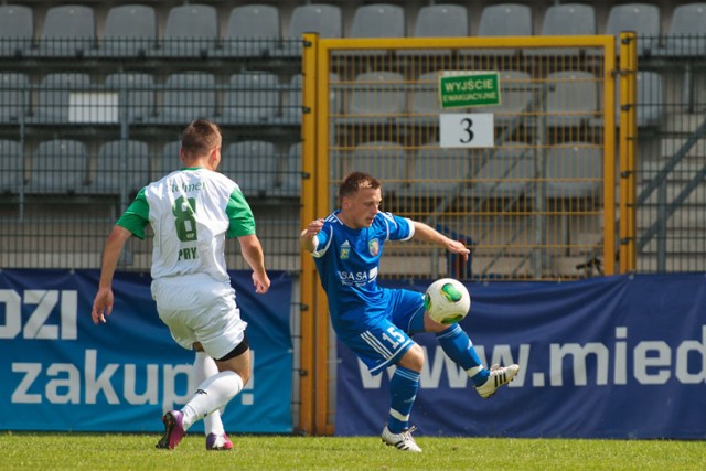 Miedź Legnica - UKP Zielona G&oacute;ra 3:0   Fot. Piotr Florek