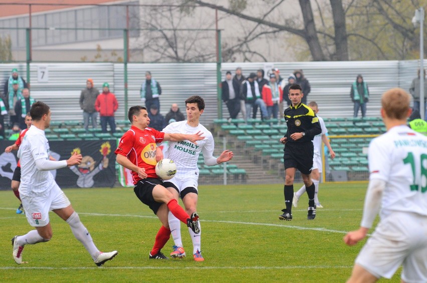 Pilka nożna: Warta Poznań - Okocimski Brzesko 1:1 [ZDJĘCIA]