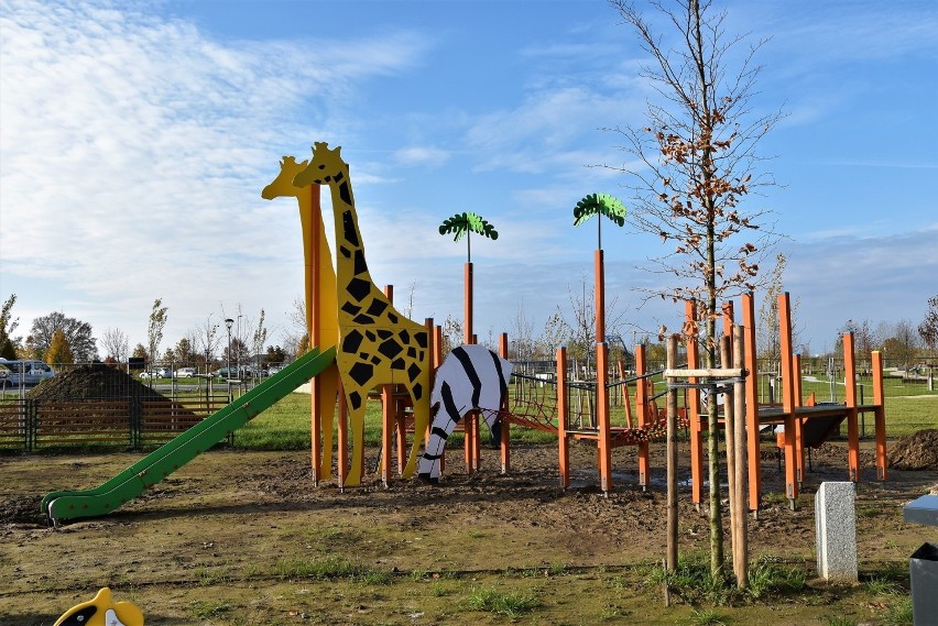Plac zabaw w Parku 800-lecia Opola. Realizacja inwestycji...