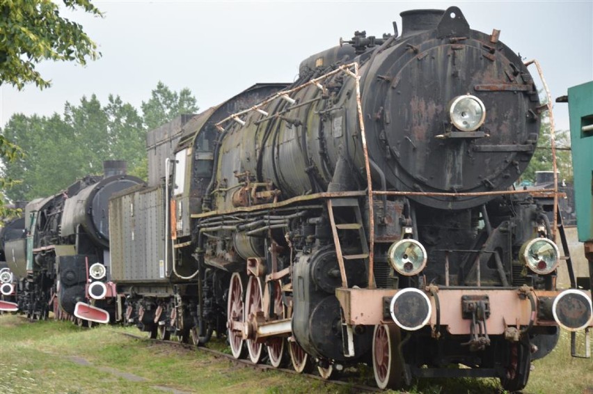 Skansen lokomotyw w Karsznicach z monitoringiem