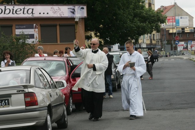 Święcenie samochodów w Legnicy