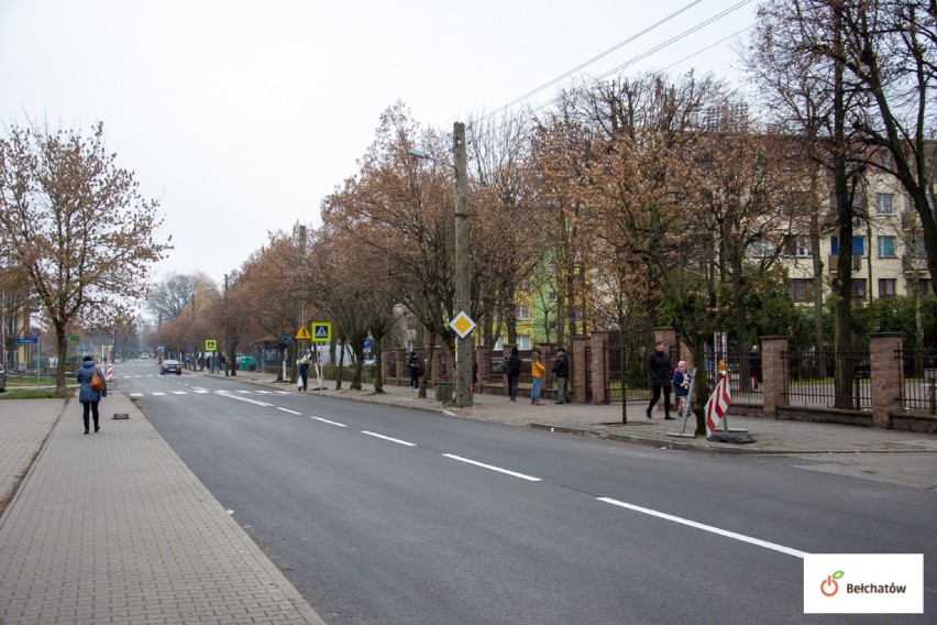 Zakończył się remont fragmentu na ulicy Czyżewskiego w Bełchatowie. Droga jest już otwarta