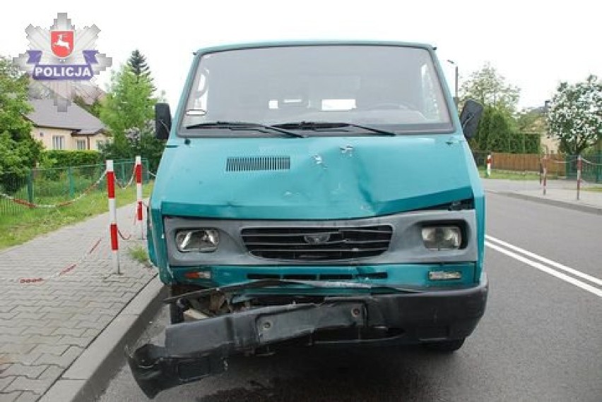 Wypadek w Kąkolewnicy: dwie osoby trafiły do szpitala