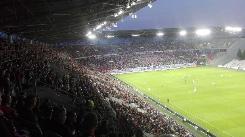 Mecz Górnik Zabrze - GKS Katowice [ZDJĘCIA]. Na trybunach ponad 20 tys. osób