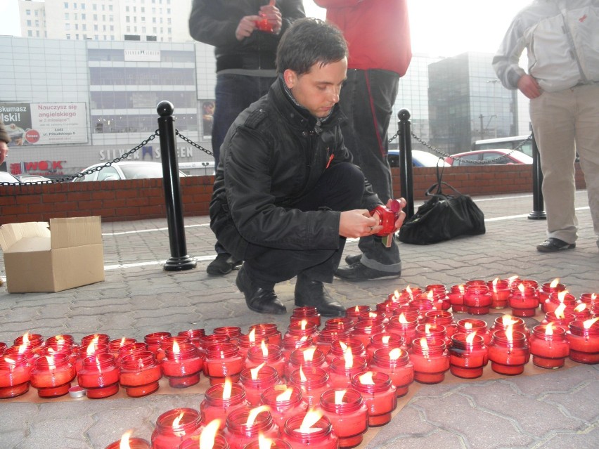 Wojewódzkie obchody Dnia Walki z AIDS w Łodzi