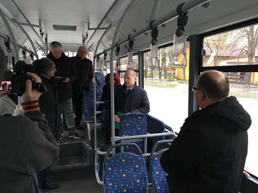 Będą nowe autobusy? Miasto Kraśnik planuje wymianę taboru. Po ulicach kursuje już nowy autobus testowy (ZDJĘCIA)