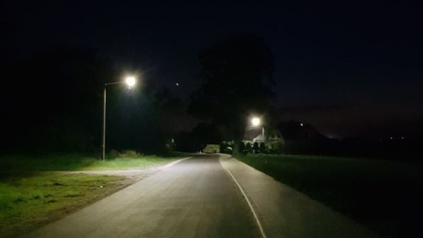 Nowe oświetlenie na wsiach w mieście