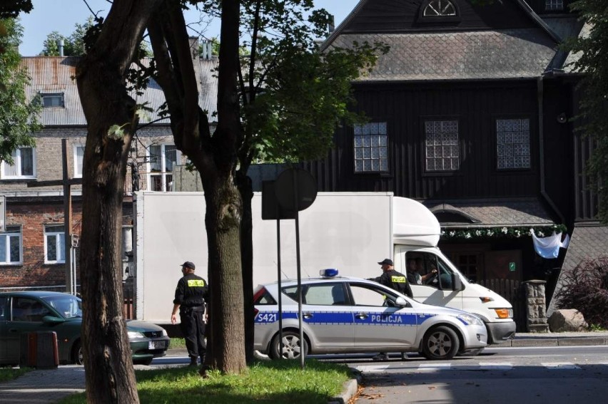 Alarm bombowy w sądzie w Ostrowcu