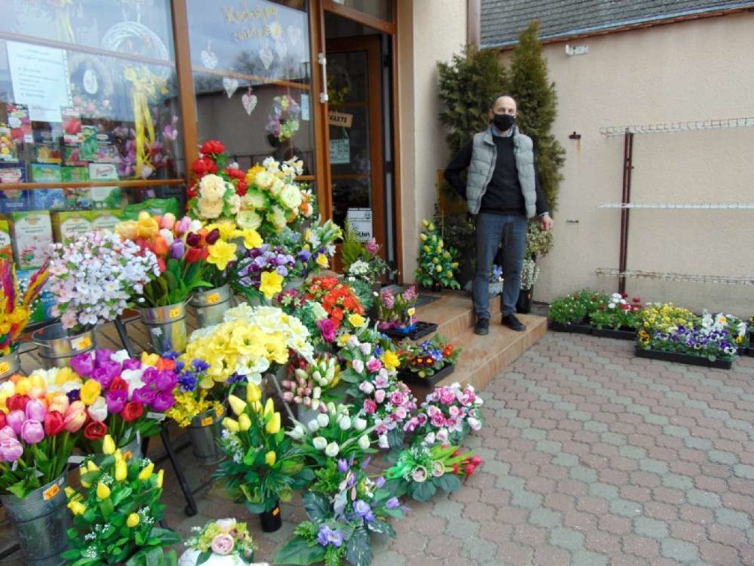 W Szamocinie i Margoninie wiosna tylko w kwiaciarniach.