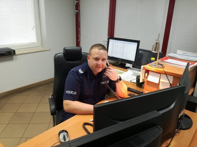 Sierż. szt. Przemysław Dudzik, zastępca dyżurnego zielonogórskiej Komendy Miejskiej Policji odebrał telefon od zdenerwowanego ojca.